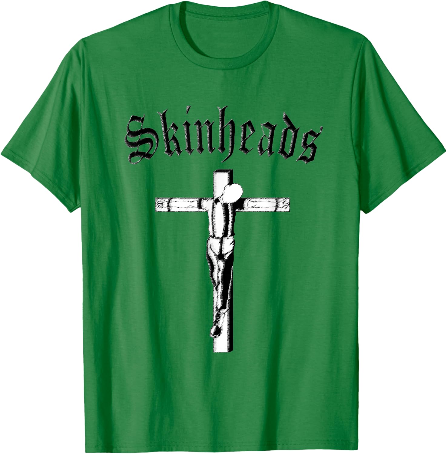 CRUCIFIED SKINHEAD Black Motiv T-Shirt - T-Shirt | Irish Green