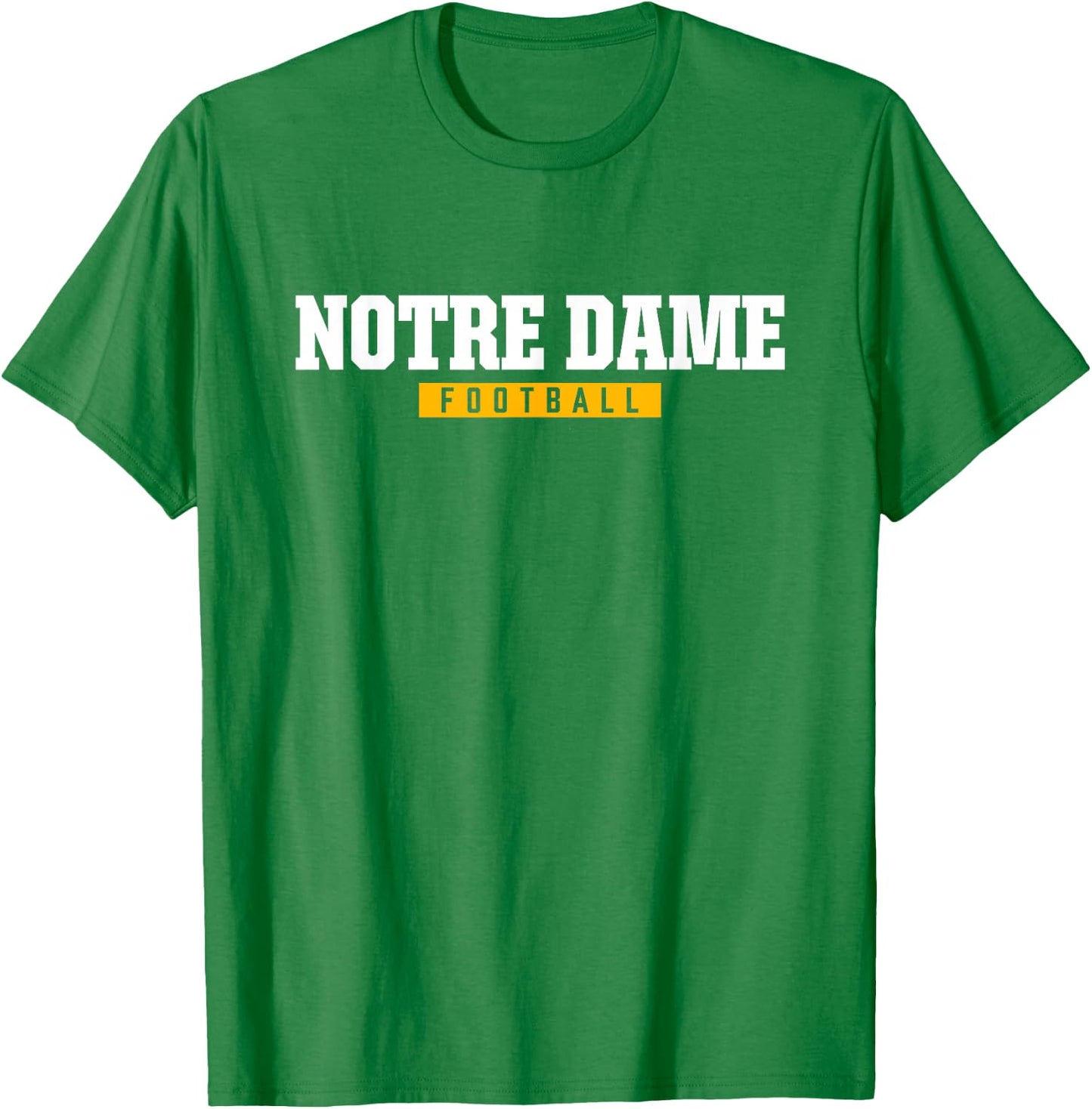 Notre Dame High School Football HS T-Shirt - T-Shirt | Irish Green