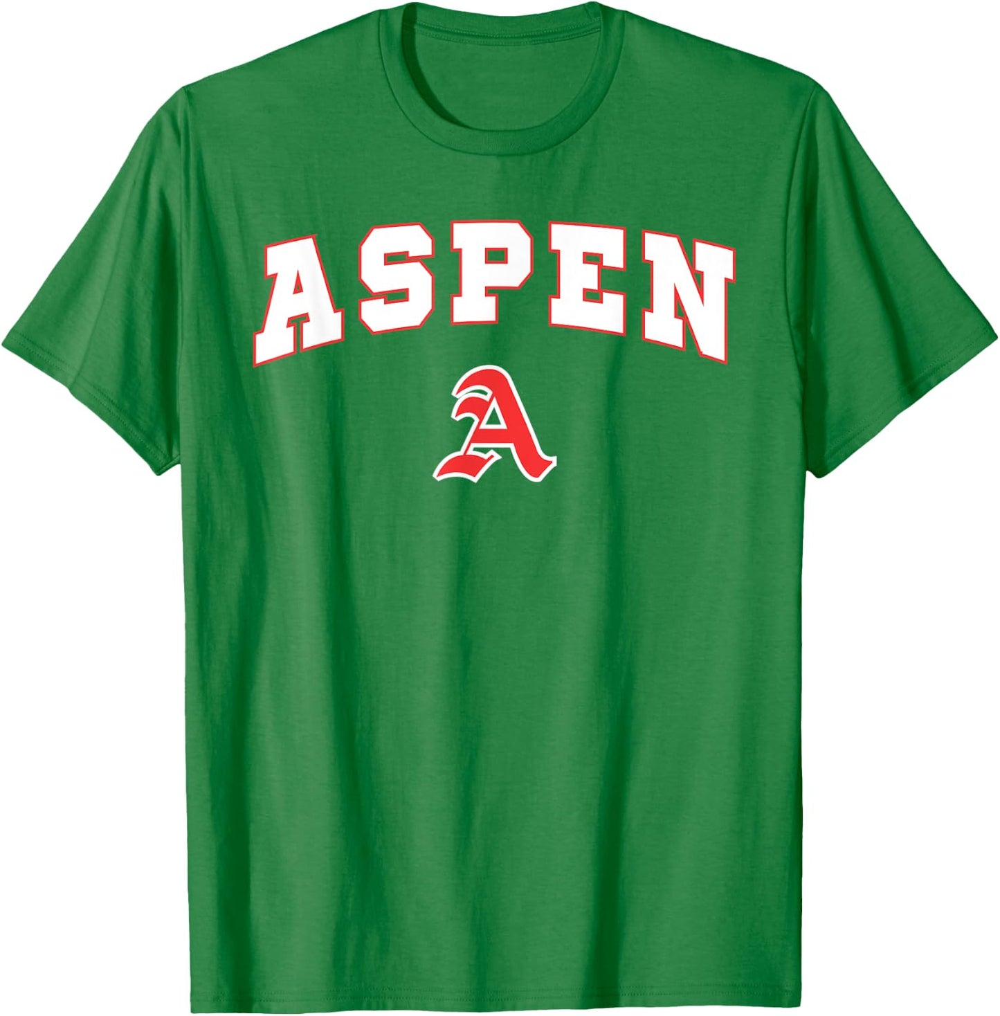 Aspen High School Skiers T-Shirt - T-Shirt | Irish Green
