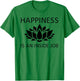 Happiness is an Inside Job Lotus Flower T-Shirt - T-Shirt | Irish Green