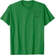 Disney Mickey And Friends Vintage Brother Mickey Pocket Logo T-Shirt - T-Shirt | Irish Green