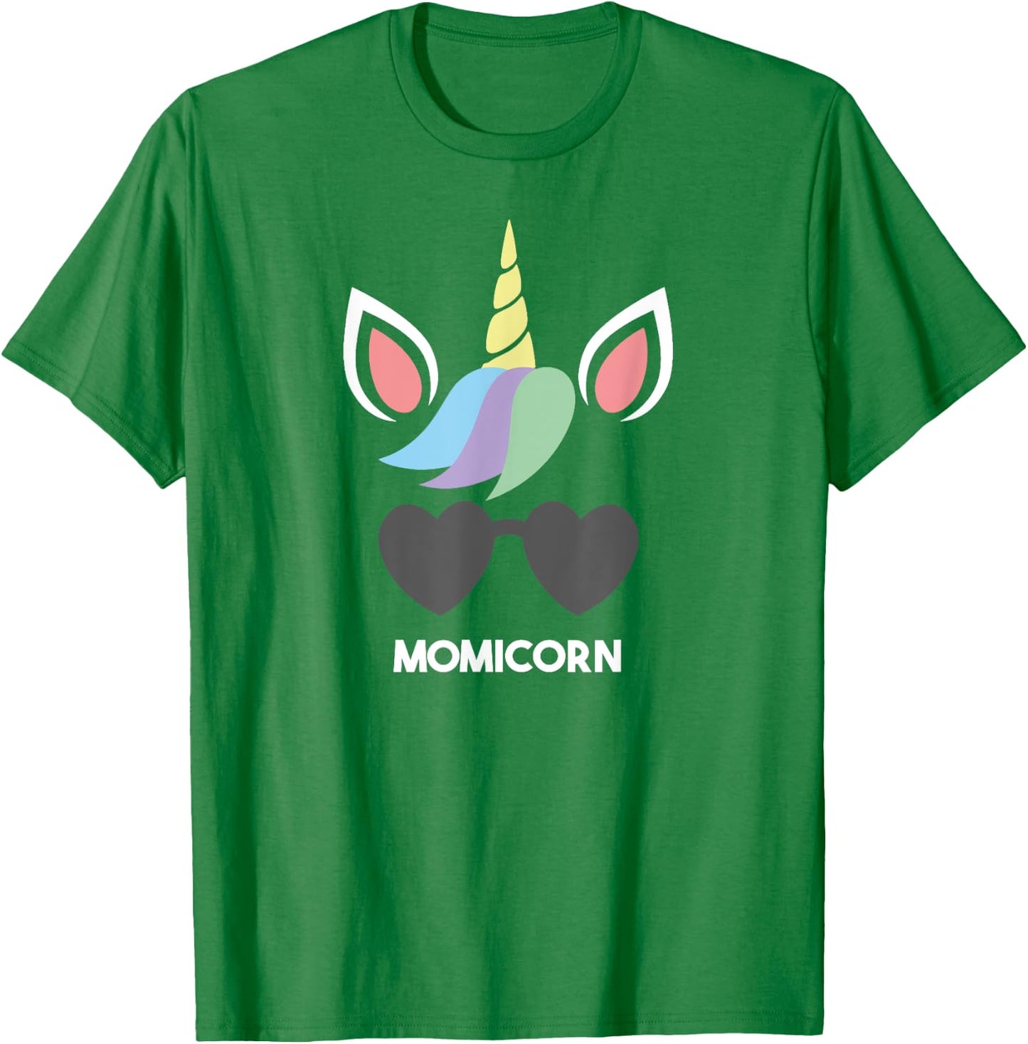 Momicorn Shirt Funny Unicorn Best Mom Mother's Day Gift T-Shirt - T-Shirt | Irish Green