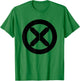 Marvel X-Men House of X Power of X Logo T-Shirt - T-Shirt | Irish Green