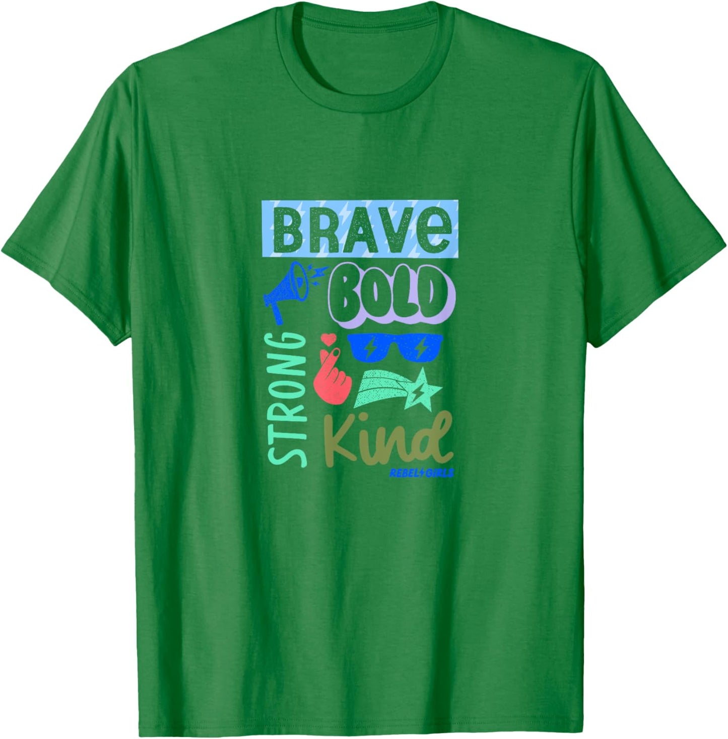 “Brave. Bold. Strong. Kind.” T-Shirt - T-Shirt | Irish Green