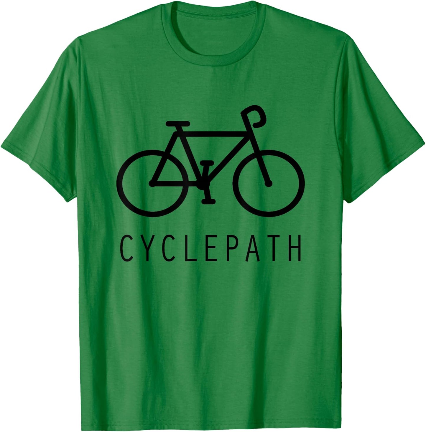 Cyclepath Funny Cycling T-Shirt - T-Shirt | Irish Green