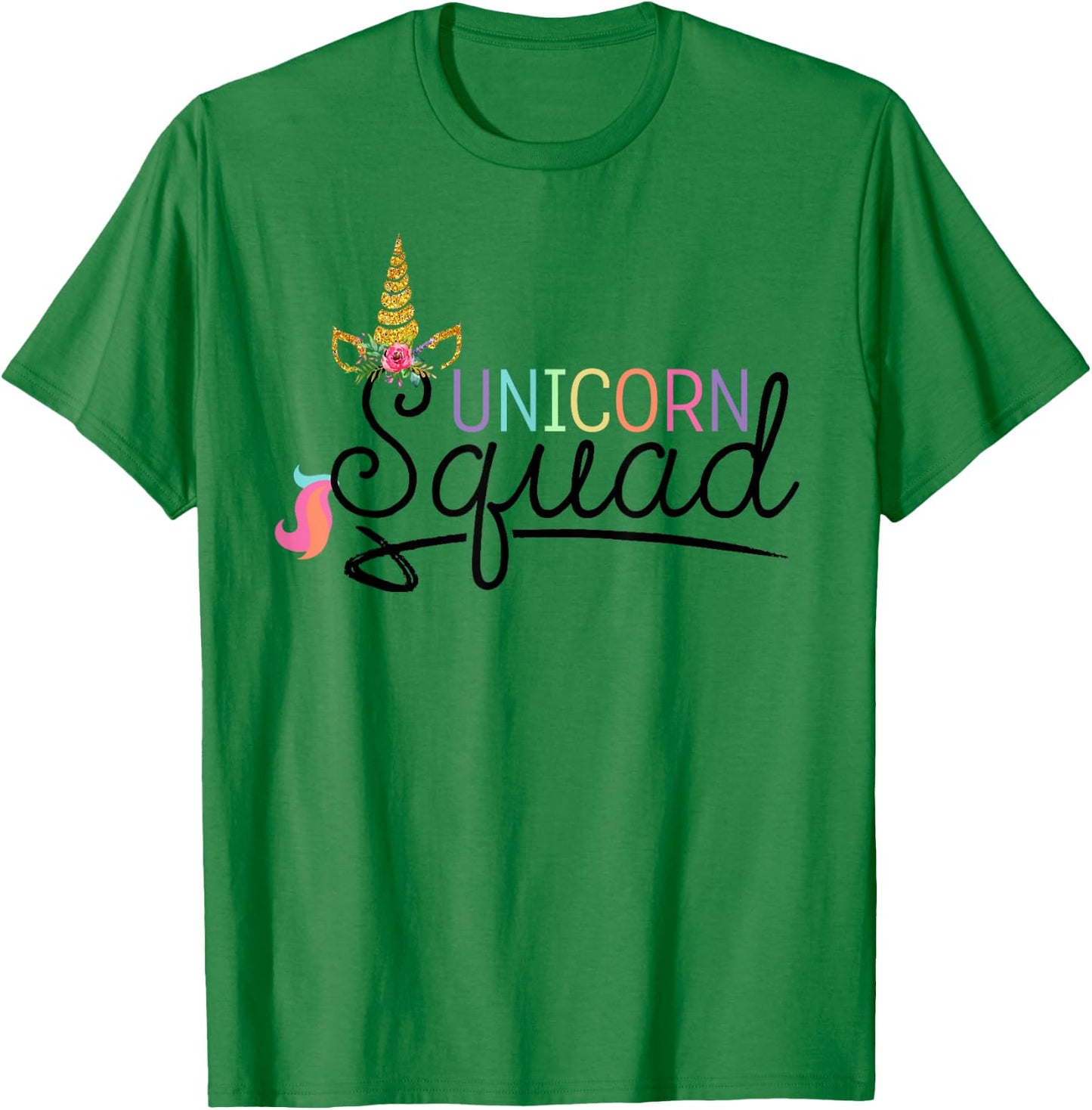 Unicorn Squad T-Shirt - T-Shirt | Irish Green