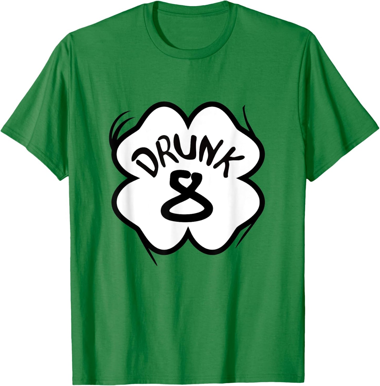 Drunk 1-10 St Patricks Day Shirt Friends Group Matching Gift T-Shirt - T-Shirt | Irish Green