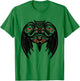 Raven in a Pacific North West Style, Native American Style T-Shirt - T-Shirt | Irish Green