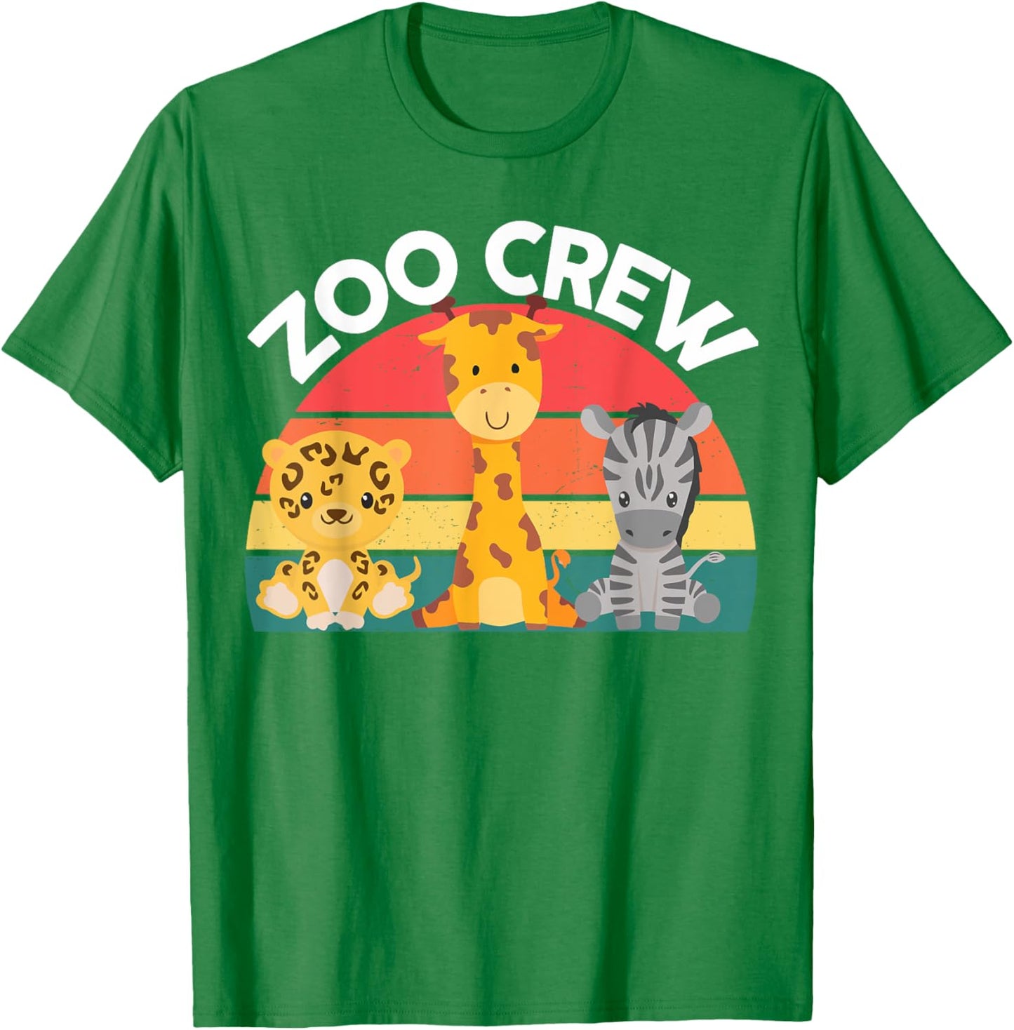 Zoo crew-shirt toddler boys girls kids women Zoo Keeper T-Shirt - T-Shirt | Irish Green