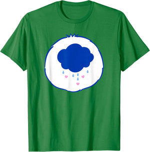 Care Bears Halloween Grumpy Bear Cloudy Badge Costume T-Shirt - T-Shirt | Irish Green