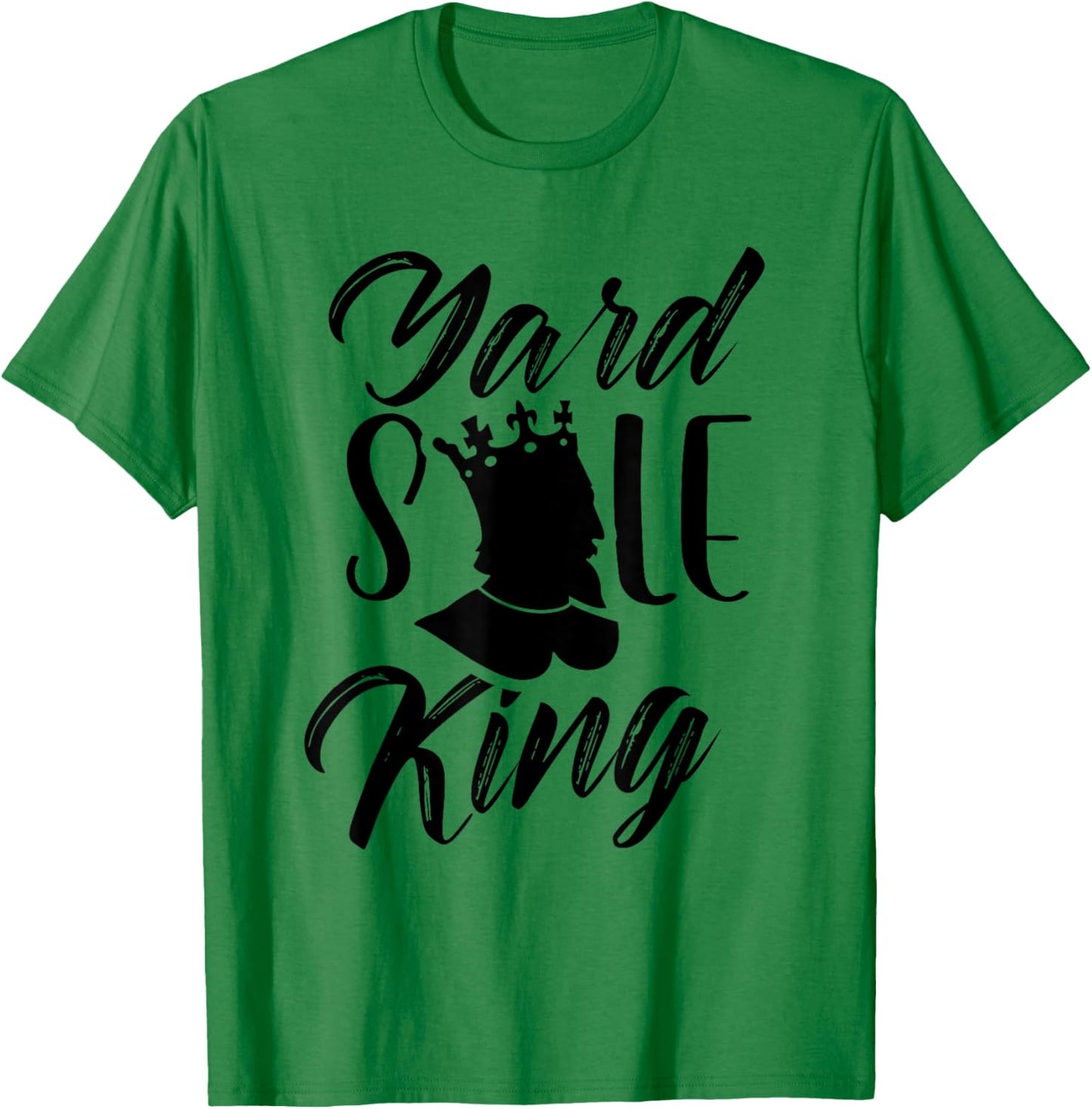 Yard Sale King Antique Seller Lover Selling T-Shirt - T-Shirt | Irish Green