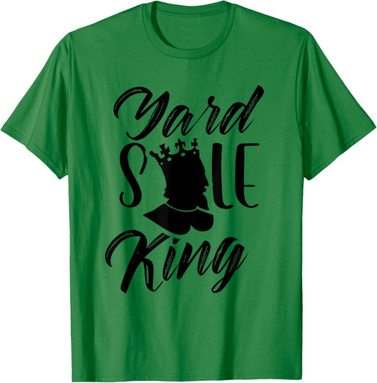 Yard Sale King Antique Seller Lover Selling T-Shirt - T-Shirt | Irish Green
