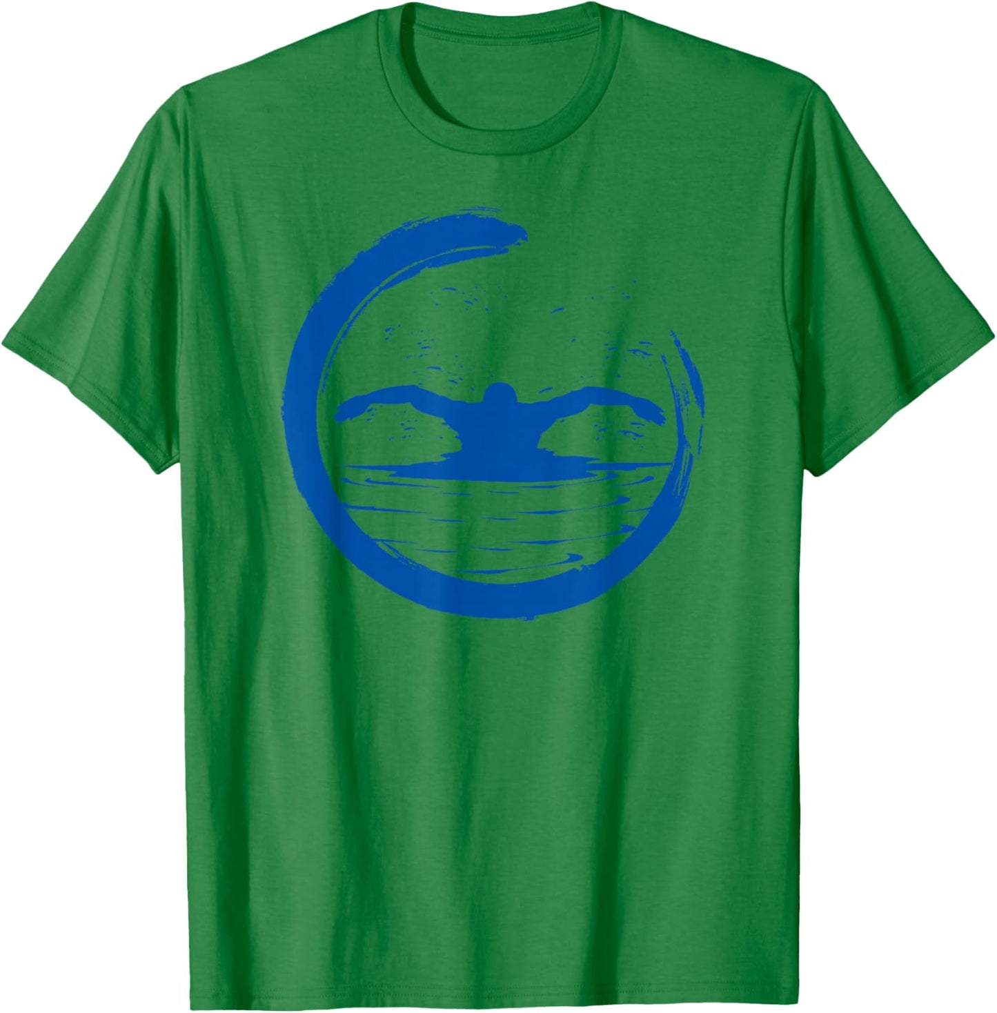 Swimmer Swimming Swim T-Shirt - T-Shirt | Irish Green