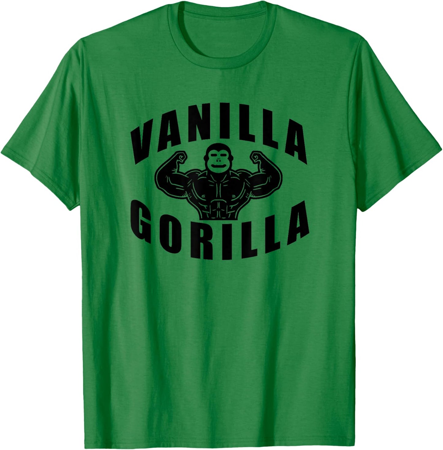 Vanilla Gorilla Muscle T-Shirt - T-Shirt | Irish Green