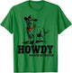 Howdy Golden Retriever Cowboy Vintage Dog Lovers T-Shirt - T-Shirt | Irish Green
