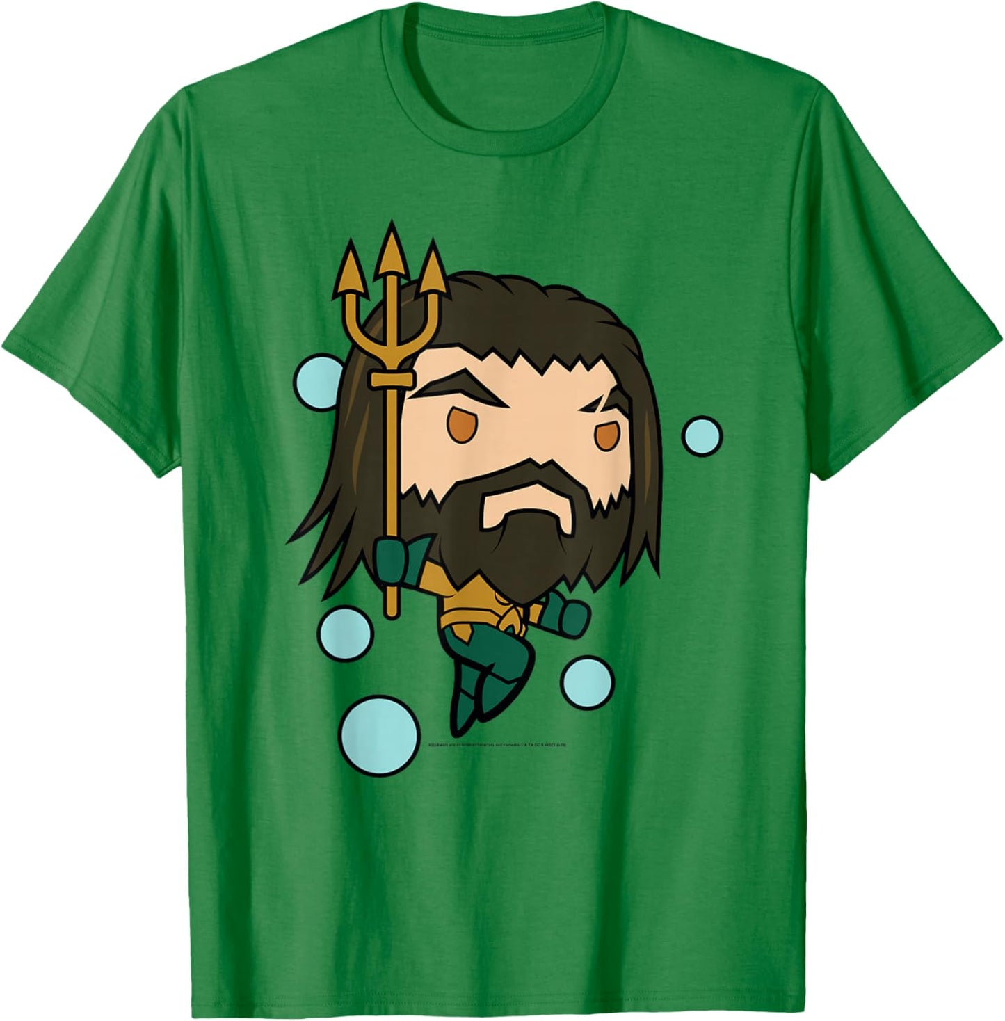 Aquaman Movie Chibi Aquaman T-Shirt - T-Shirt | Irish Green