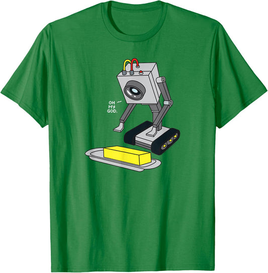 Rick and Morty Pass The Butter T-Shirt - T-Shirt | Irish Green
