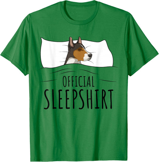 Rat Terrier Dog Official Sleepshirt T-Shirt - T-Shirt | Irish Green