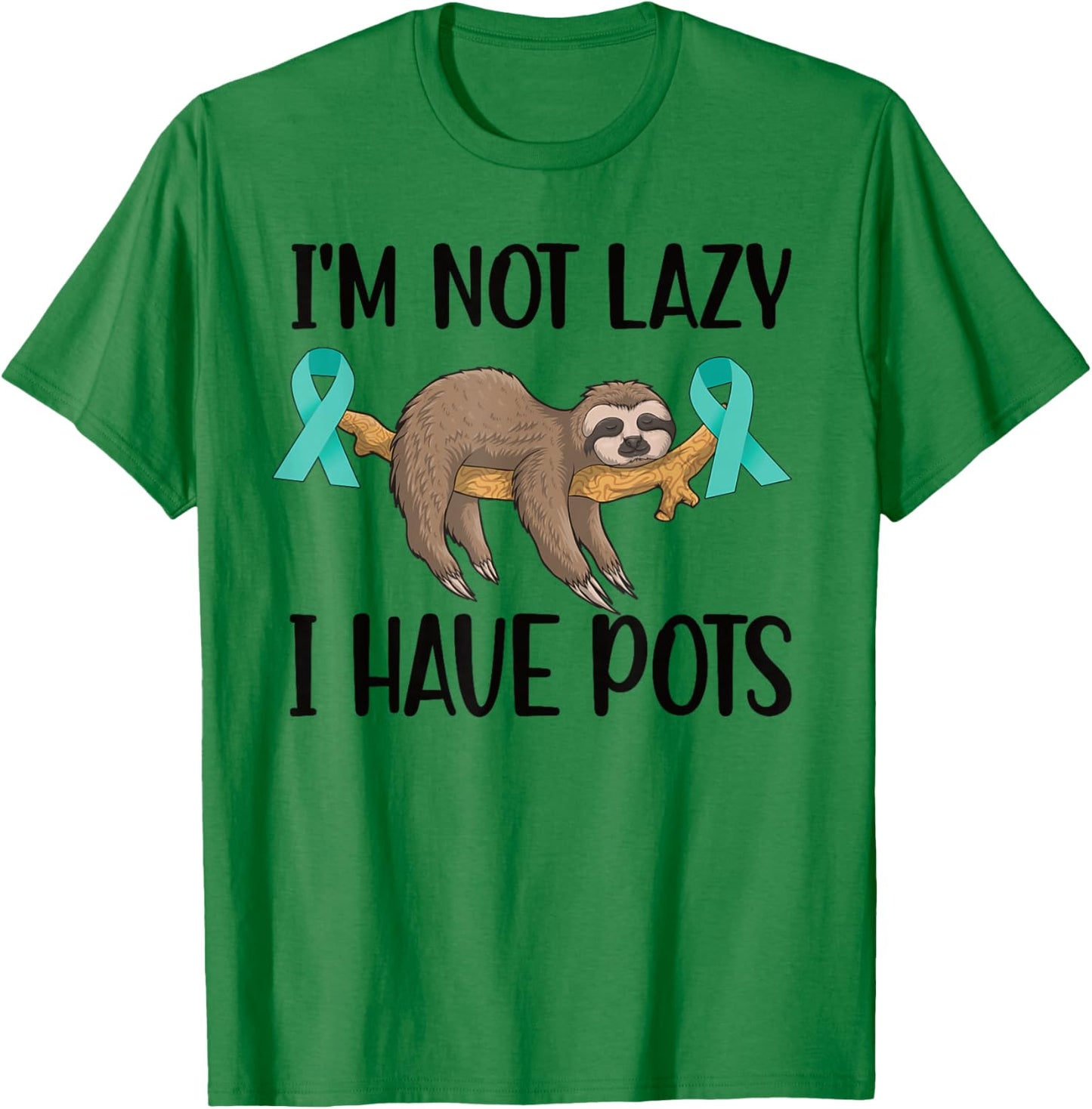 POTS Warrior Postural Orthostatic Tachycardia Syndrome T-Shirt - T-Shirt | Irish Green