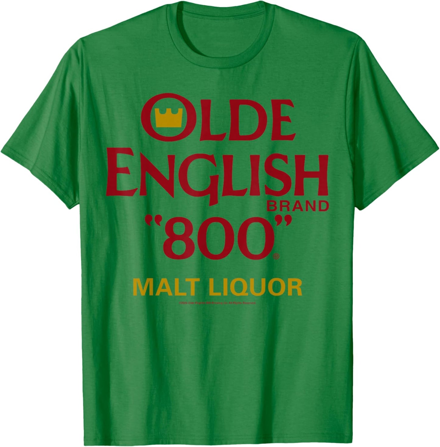 Old English 800 Malt Liquor T-Shirt - T-Shirt | Irish Green