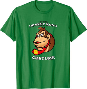 Super Mario Halloween This Is My Donkey Kong Costume T-Shirt - T-Shirt | Irish Green
