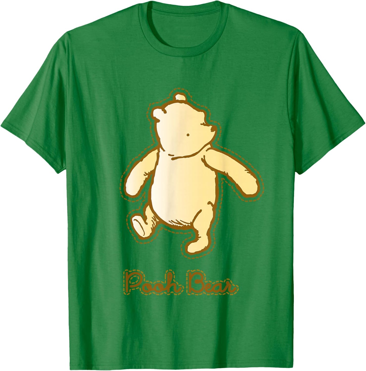 Disney Winnie the Pooh Classic Pooh Center Icon T-Shirt - T-Shirt | Irish Green