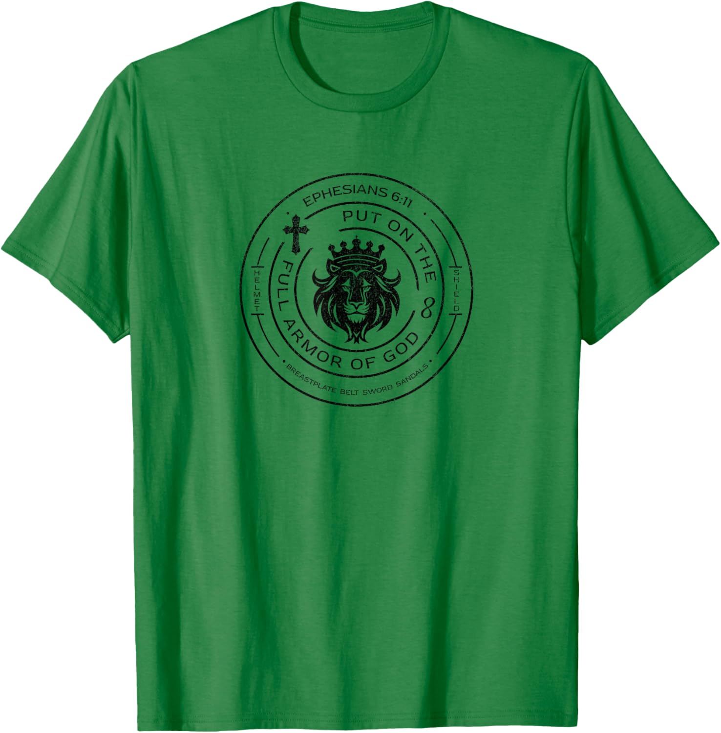 Armor of God T-Shirt - T-Shirt | Irish Green