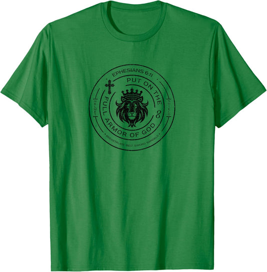 Armor of God T-Shirt - T-Shirt | Irish Green