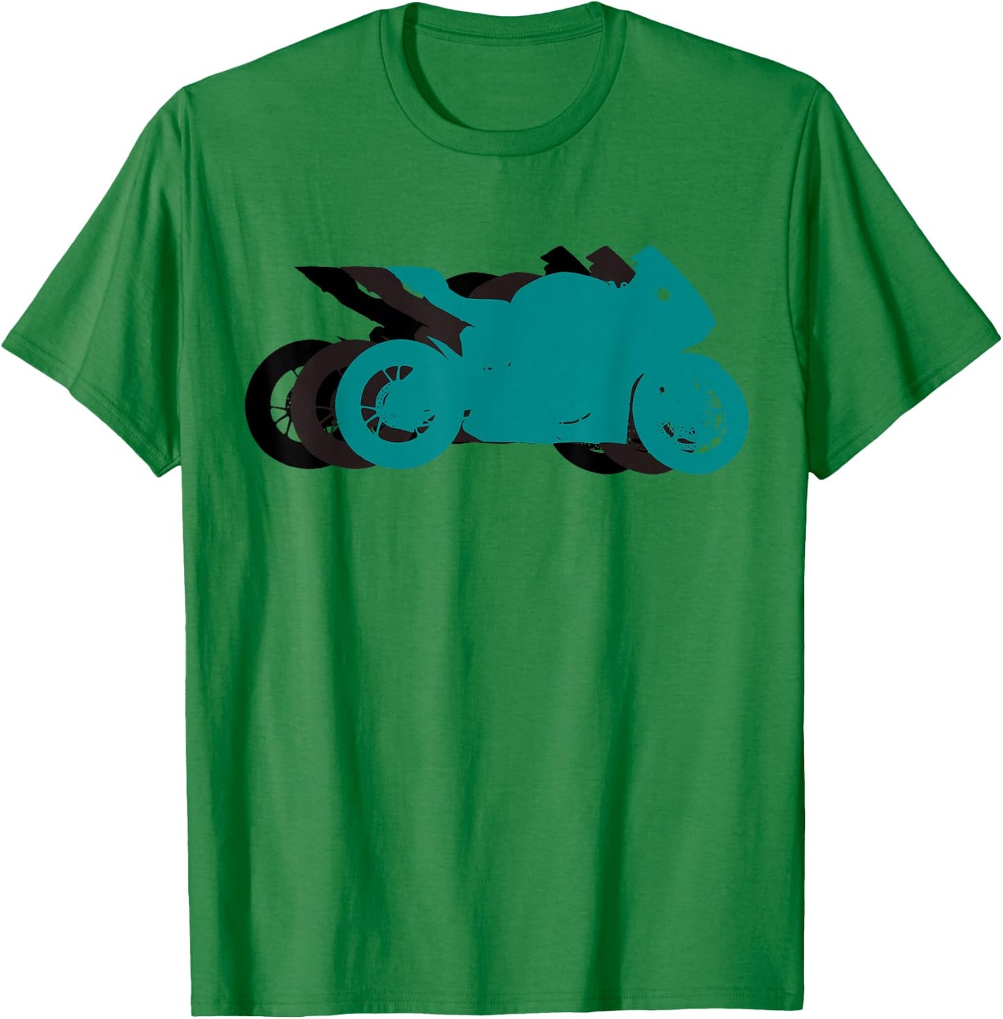 Sport Bike Crotch Rocket Gift Men Motorcycle Track Day T-Shirt - T-Shirt | Irish Green