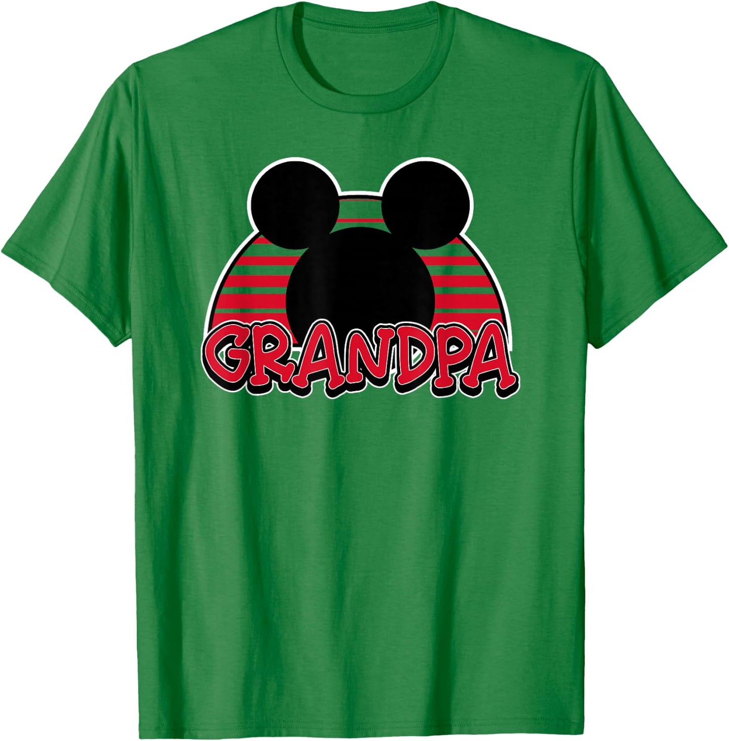 Disney - Mickey Mouse Grandpa T-Shirt - T-Shirt | Irish Green