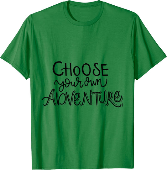 Choose Your Own Adventure T-Shirt - T-Shirt | Irish Green