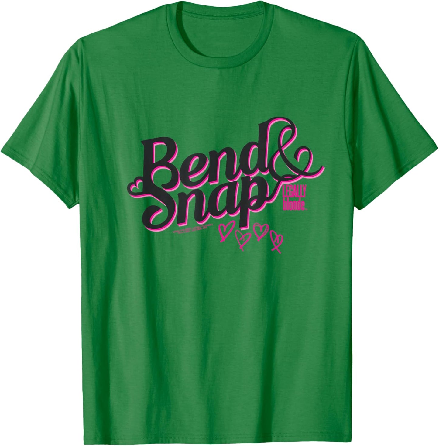 Legally Blonde Bend & Snap T-Shirt - T-Shirt | Irish Green