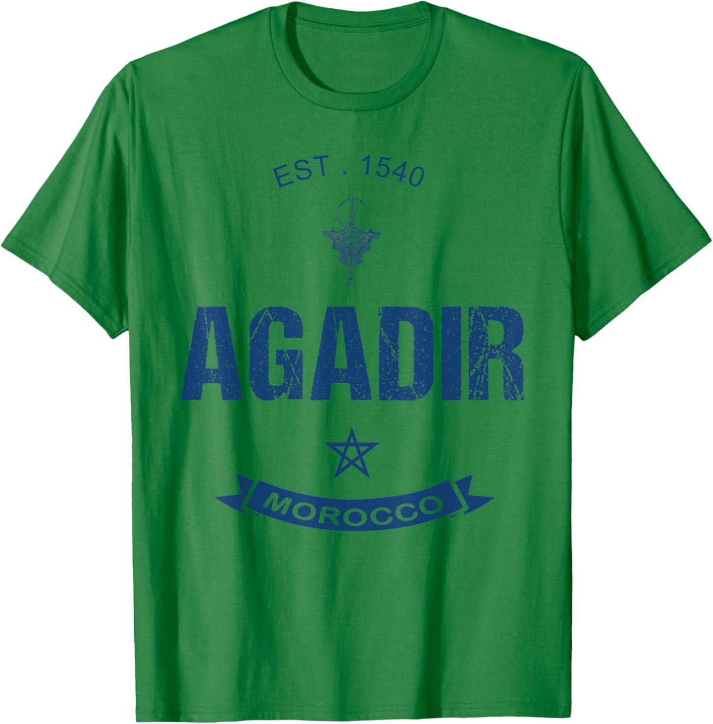 Agadir Moroccan T-Shirt - T-Shirt | Irish Green