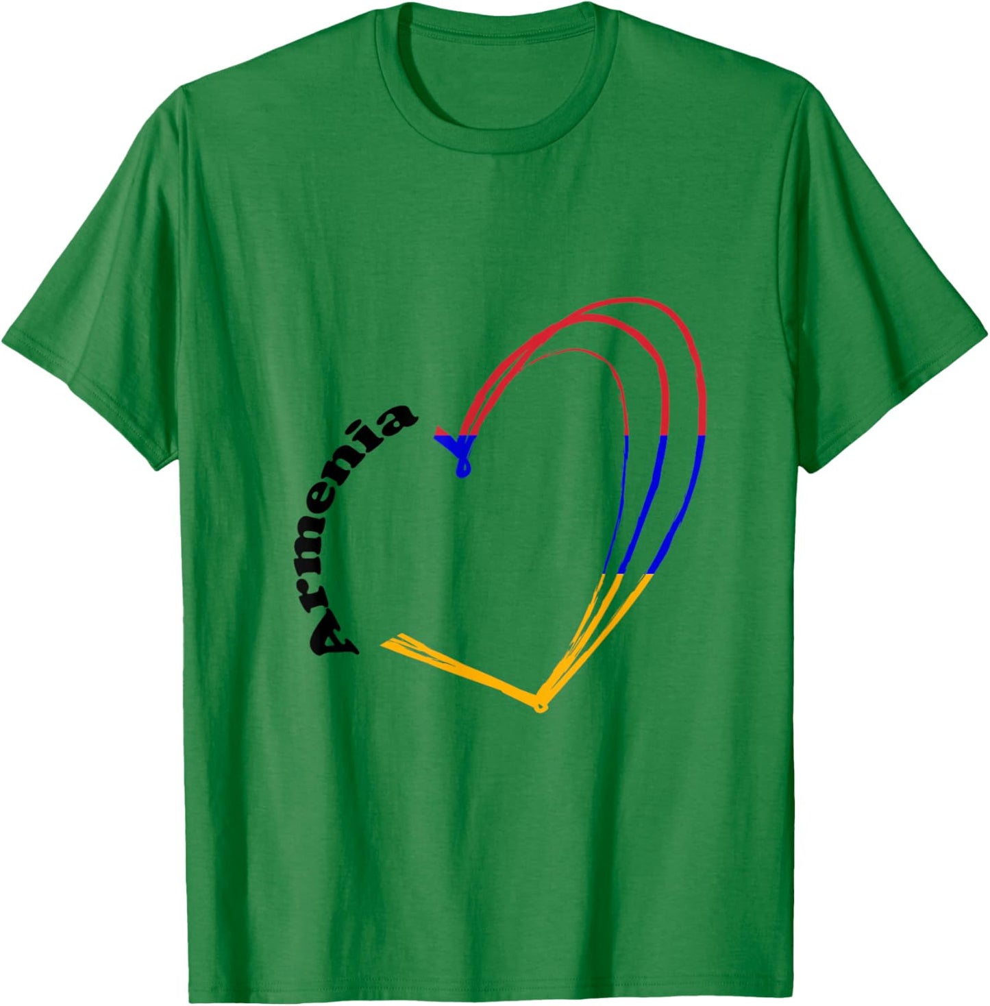 Armenia Flag USA I'm Both Of Them America Armenian Roots T-Shirt - T-Shirt | Irish Green