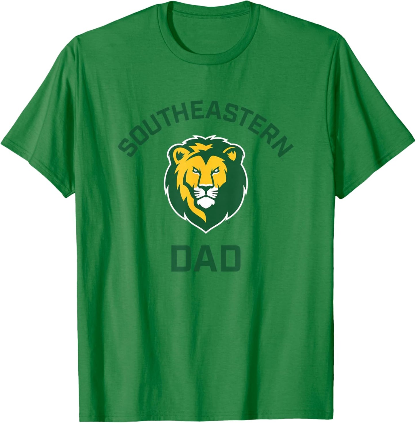 Southeastern Louisiana University Lions Arched Dad T-Shirt - T-Shirt | Irish Green