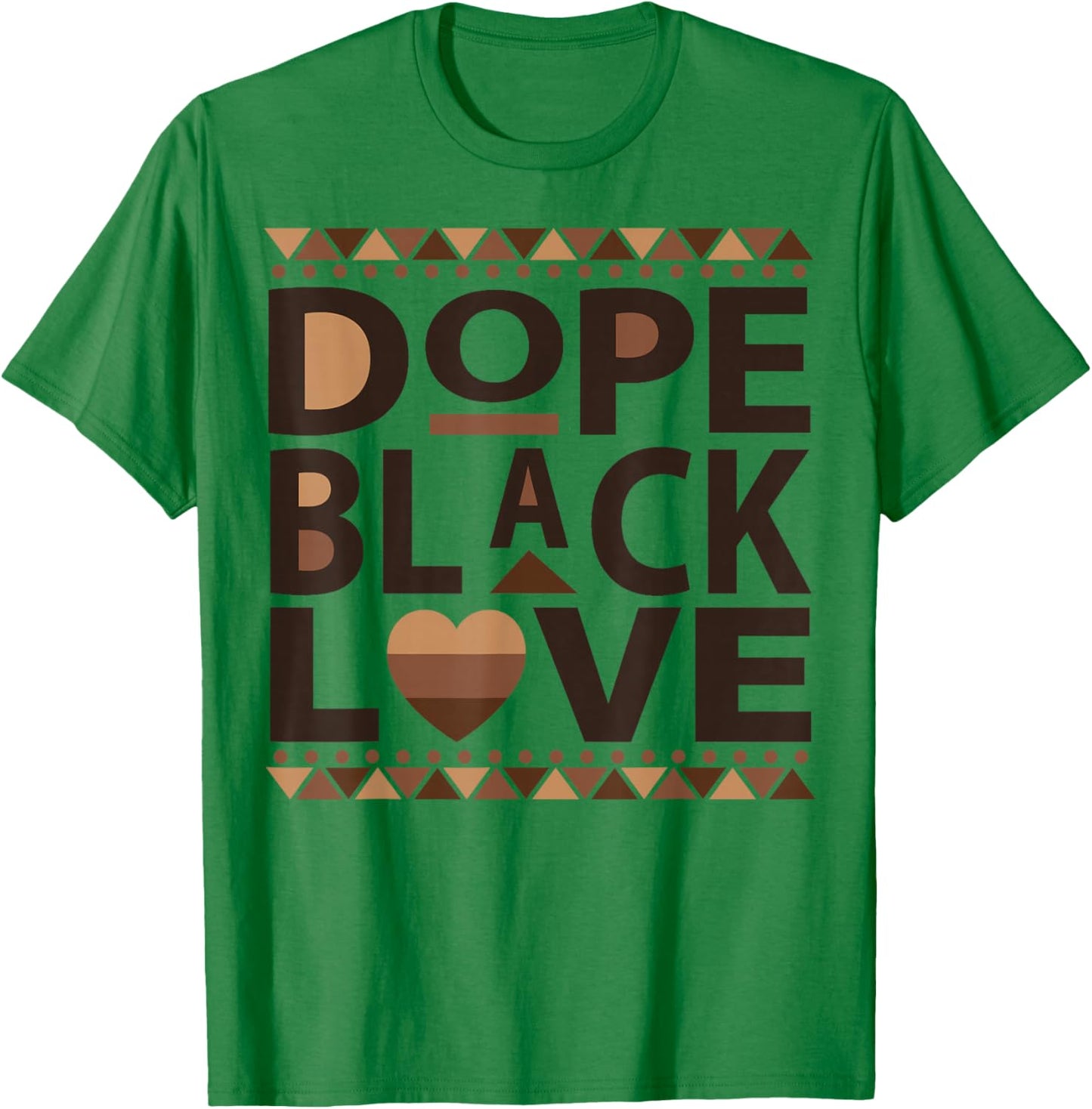 Dope Black Love Matching Couple His and Her Anniversary T-Shirt - T-Shirt | Irish Green