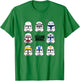 Star Wars: The Clone Wars Multiple Trooper Helmets T-Shirt - T-Shirt | Irish Green
