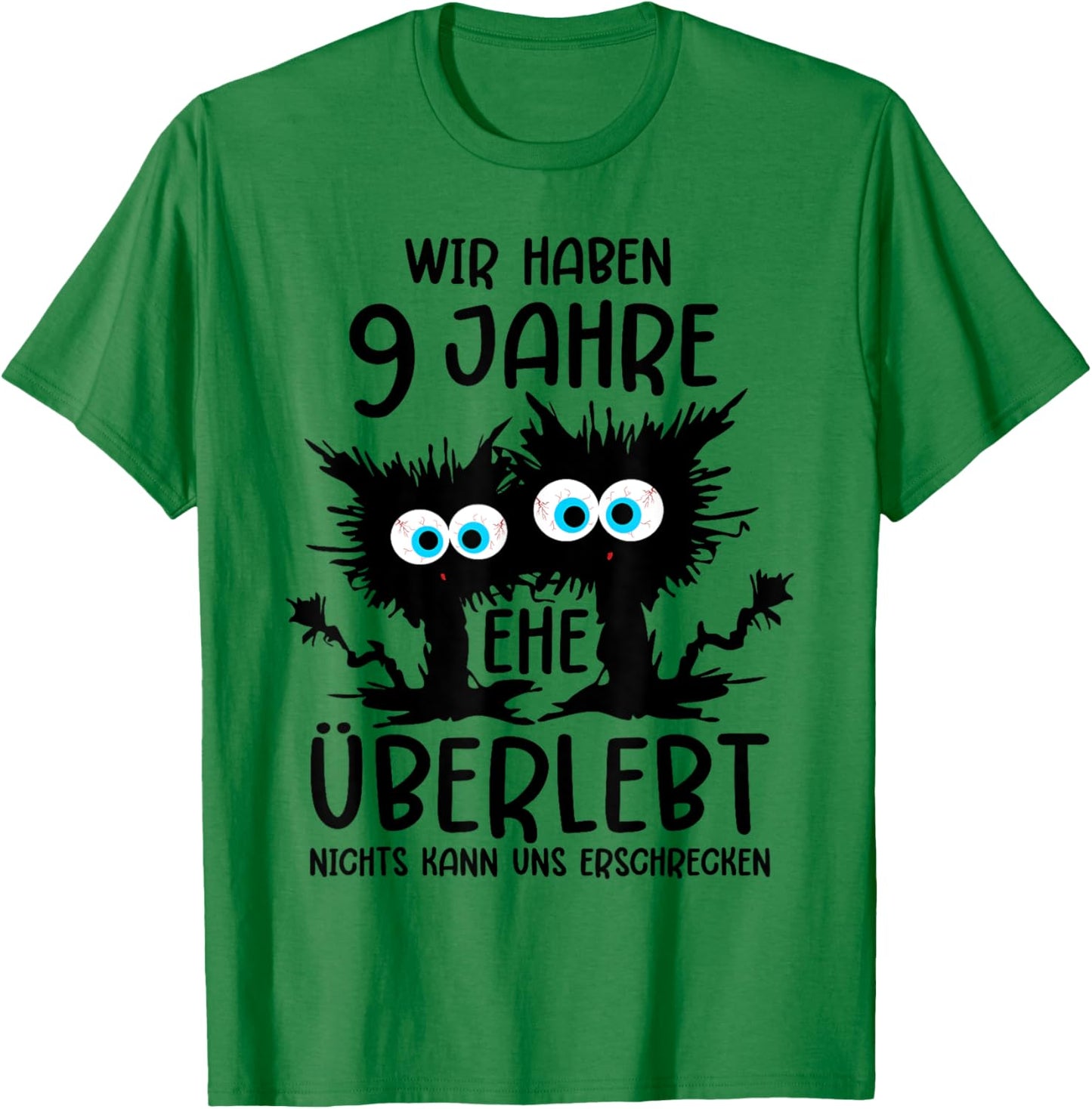 9 Jahre Verheiratet Keramikhochzeit Ehemann 9. Hochzeitstag T-Shirt - T-Shirt | Irish Green