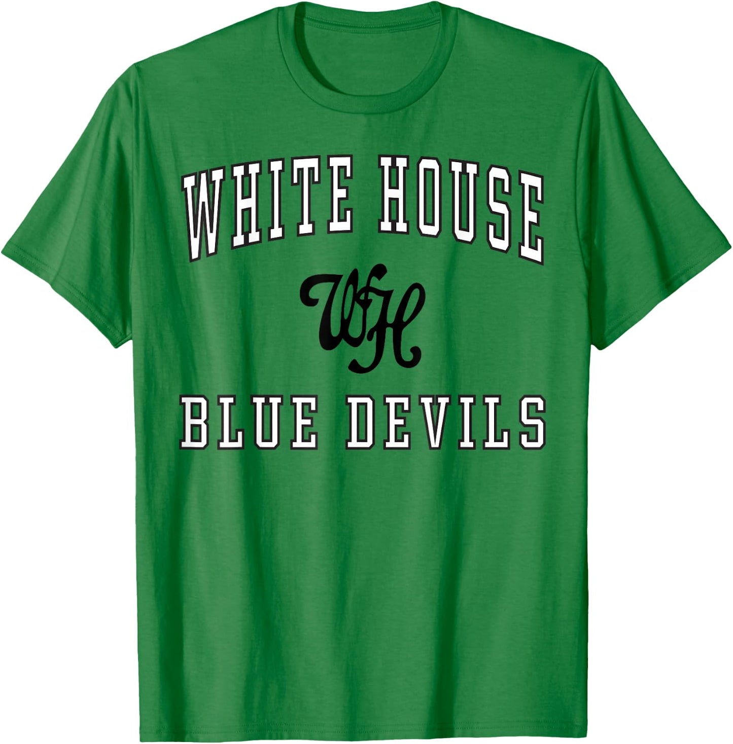 White House High School Blue Devils C1 T-Shirt - T-Shirt | Irish Green