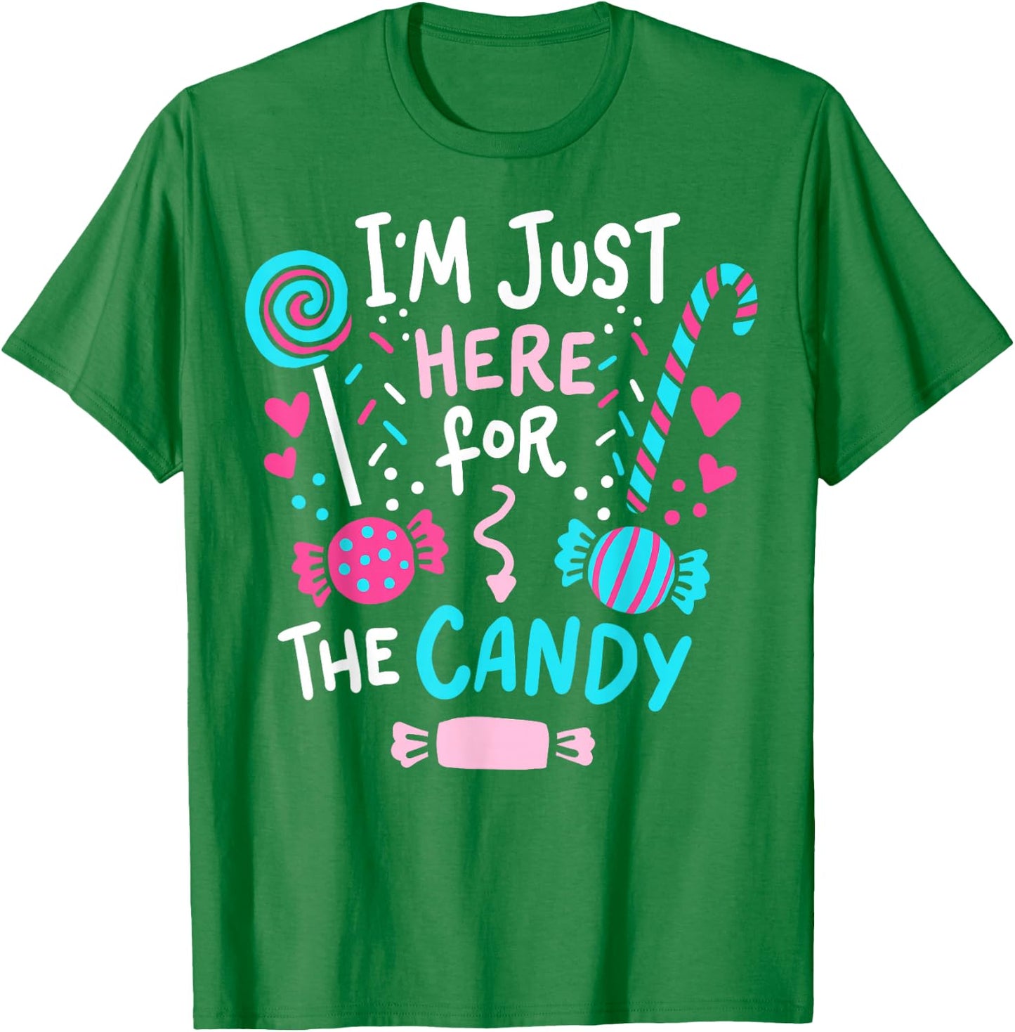 Halloween Candy Cute Gift T-Shirt - T-Shirt | Irish Green