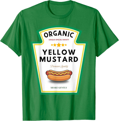 Yellow Mustard Funny Foodie Parody Hot Dog & BBQ