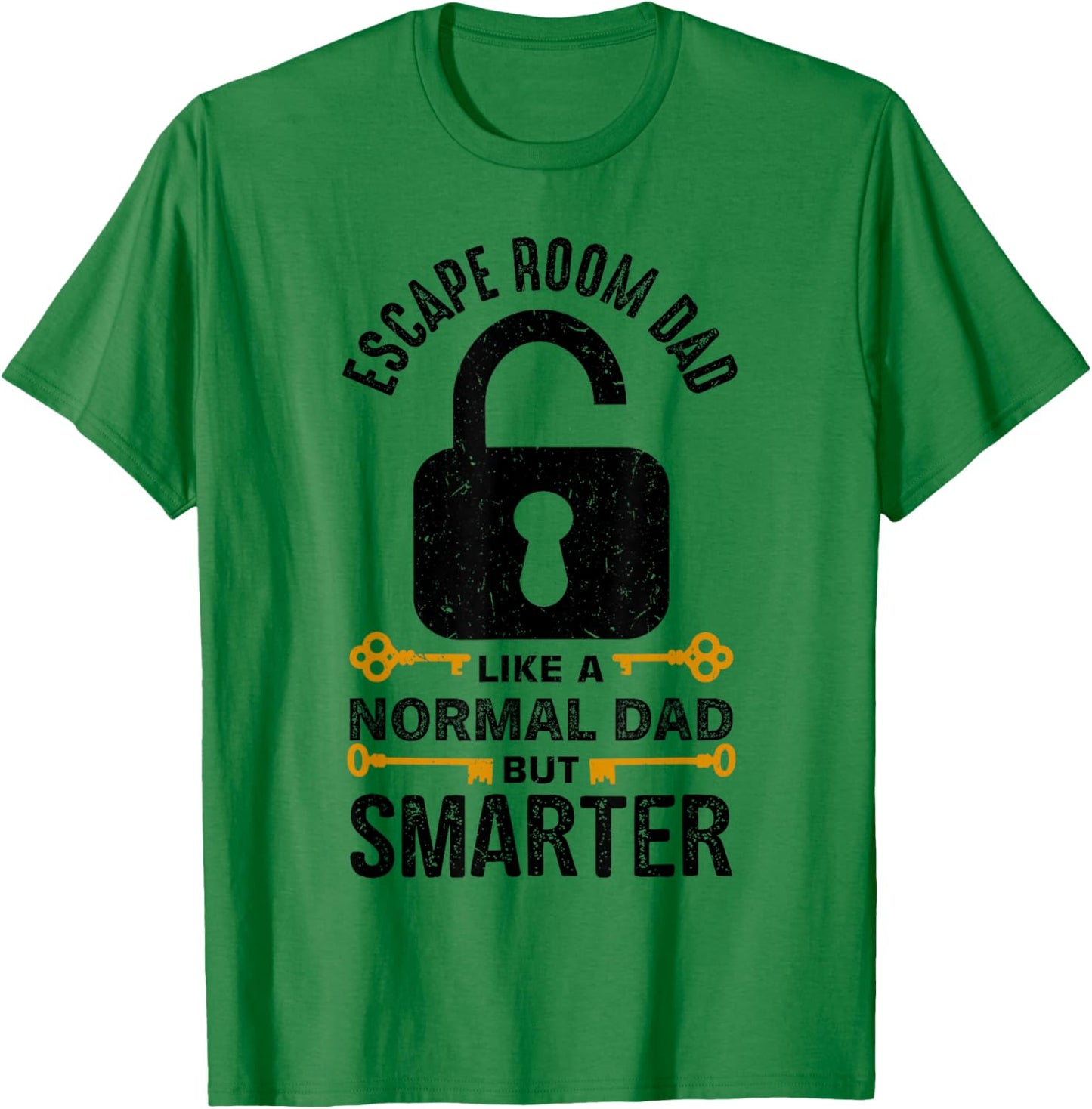 Cool Escape Room Game Design for Escape Room Dad T-Shirt - T-Shirt | Irish Green