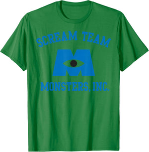 Disney Pixar Monsters University Scream Team T-Shirt - T-Shirt | Irish Green