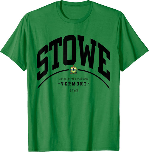 Stowe Vermont Hiking Stowe Souvenir Retro Mountain