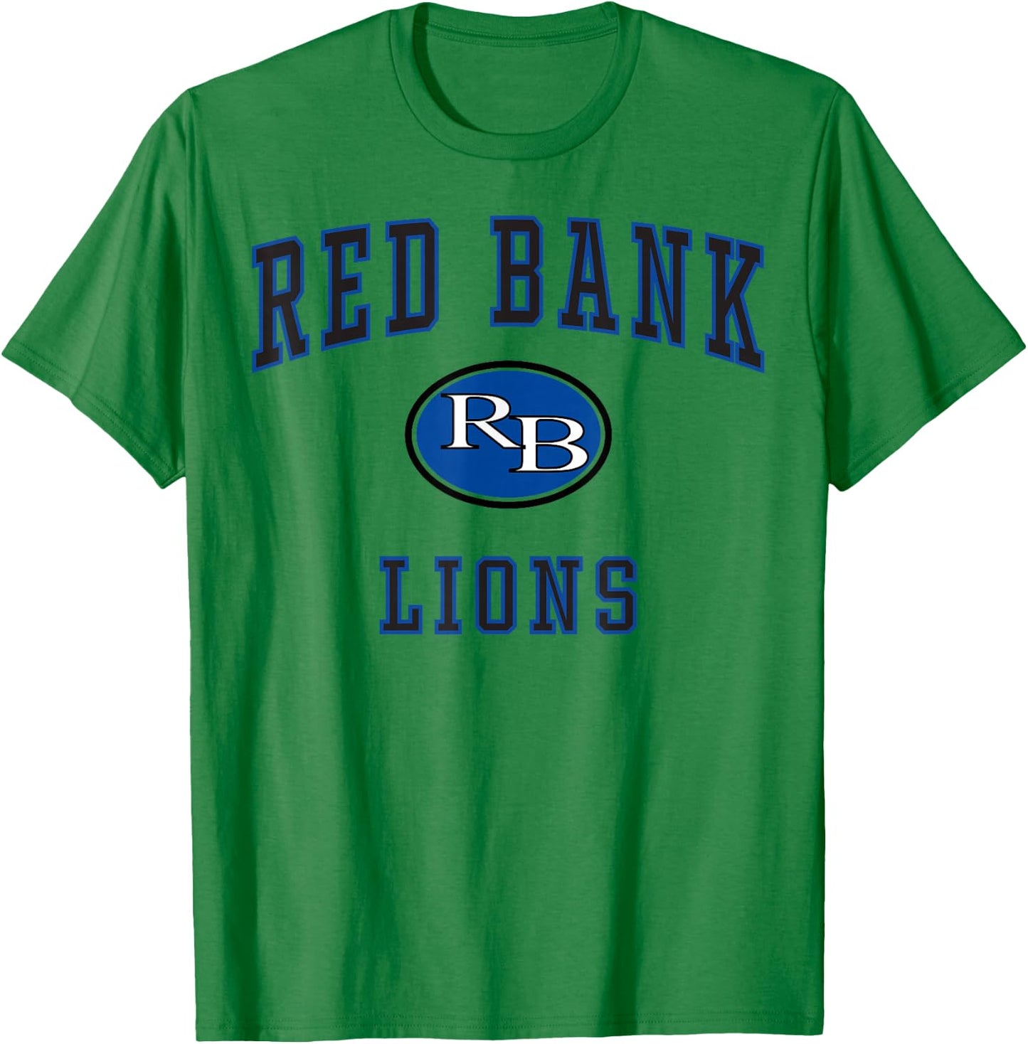 Red Bank High School Lions C1 T-Shirt - T-Shirt | Irish Green