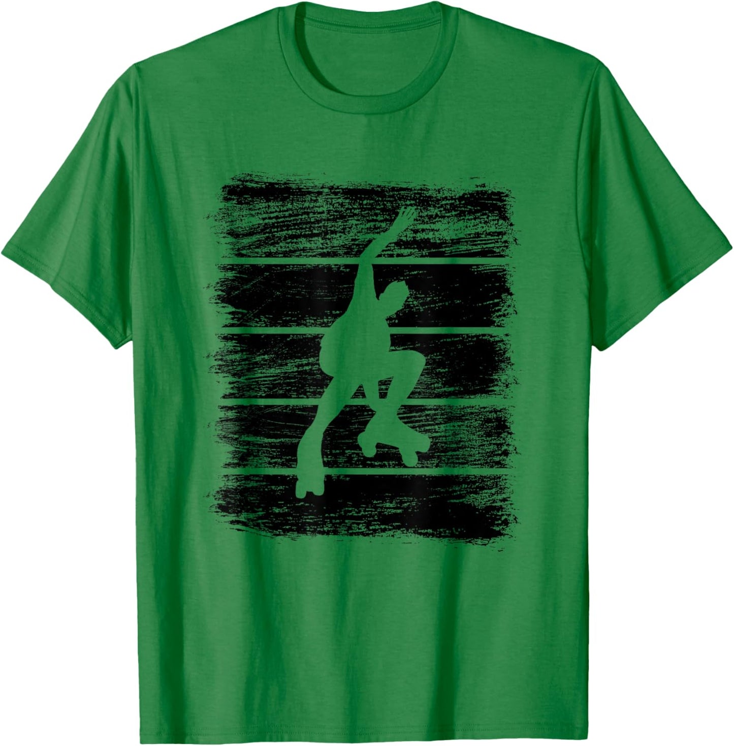 Roller Skater Drawing T-Shirt - T-Shirt | Irish Green