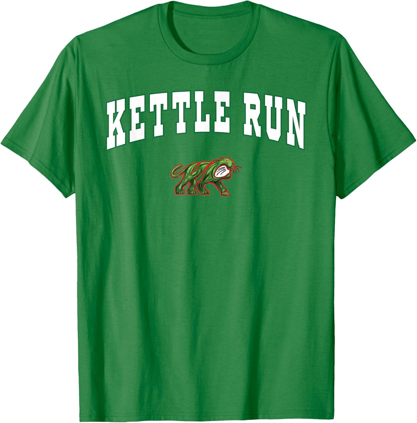 Kettle Run High School Cougars T-Shirt - T-Shirt | Irish Green