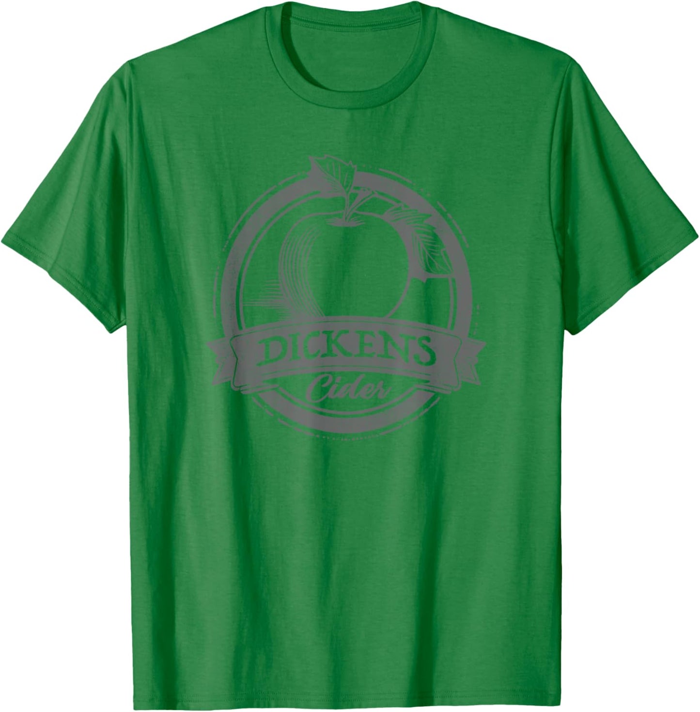 Drinking Humor Funny Dickens Cider T-Shirt - T-Shirt | Irish Green