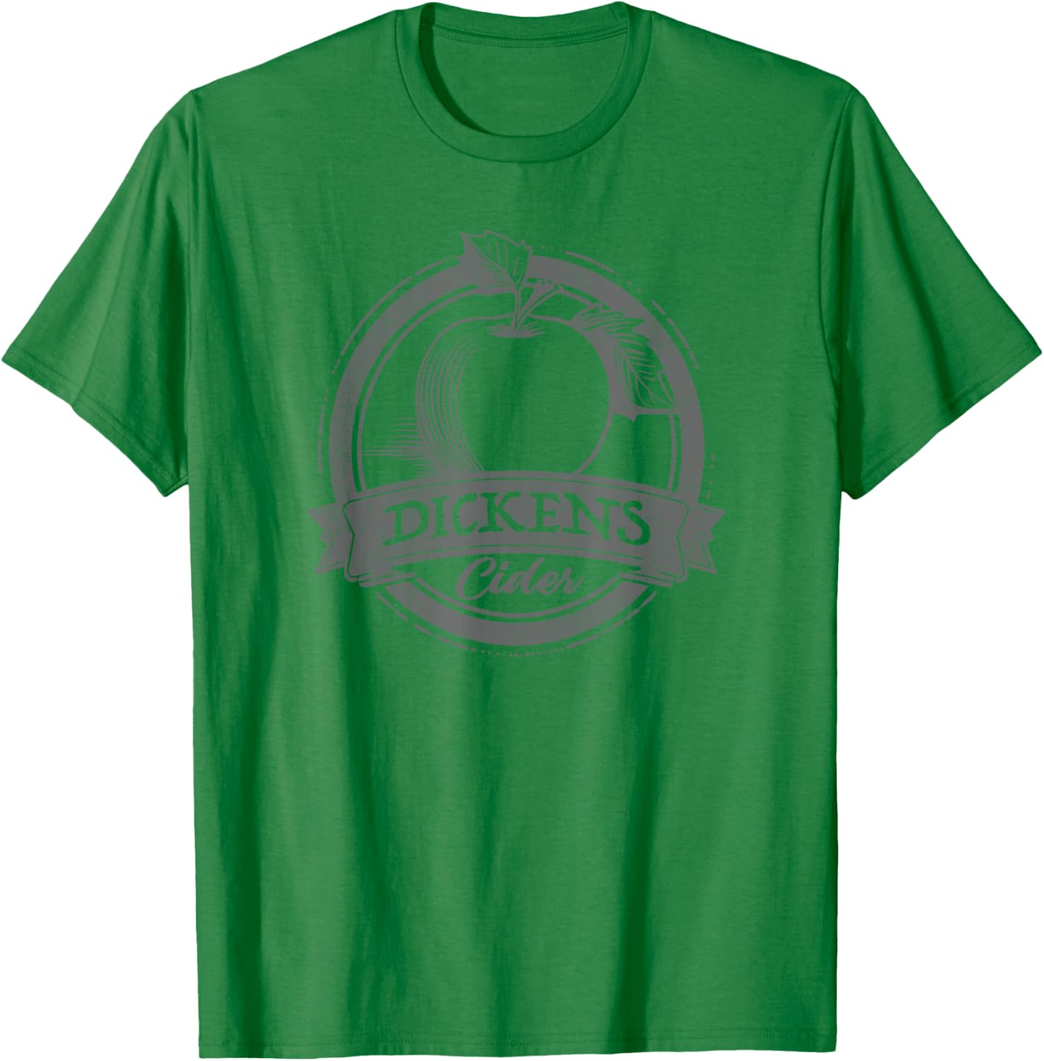Drinking Humor Funny Dickens Cider T-Shirt - T-Shirt | Irish Green