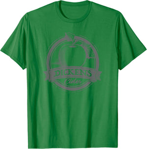 Drinking Humor Funny Dickens Cider T-Shirt - T-Shirt | Irish Green